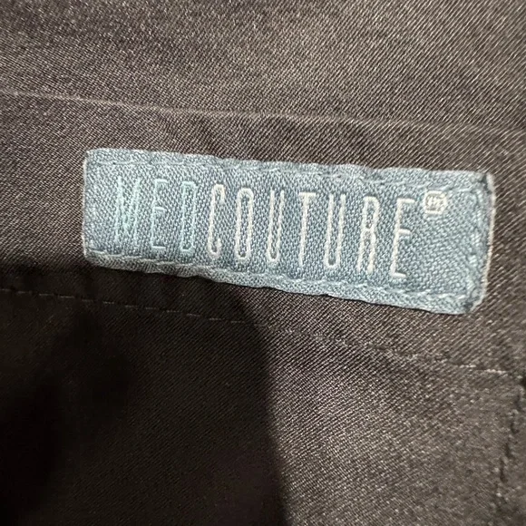 Med Couture Black Jogger Sweatpants with Drawstring - Picture 3 of 5